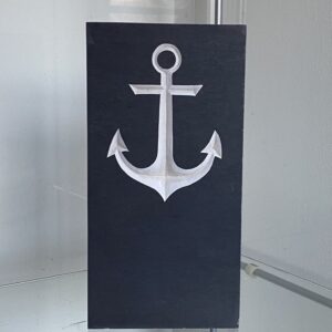 Anchor on slate